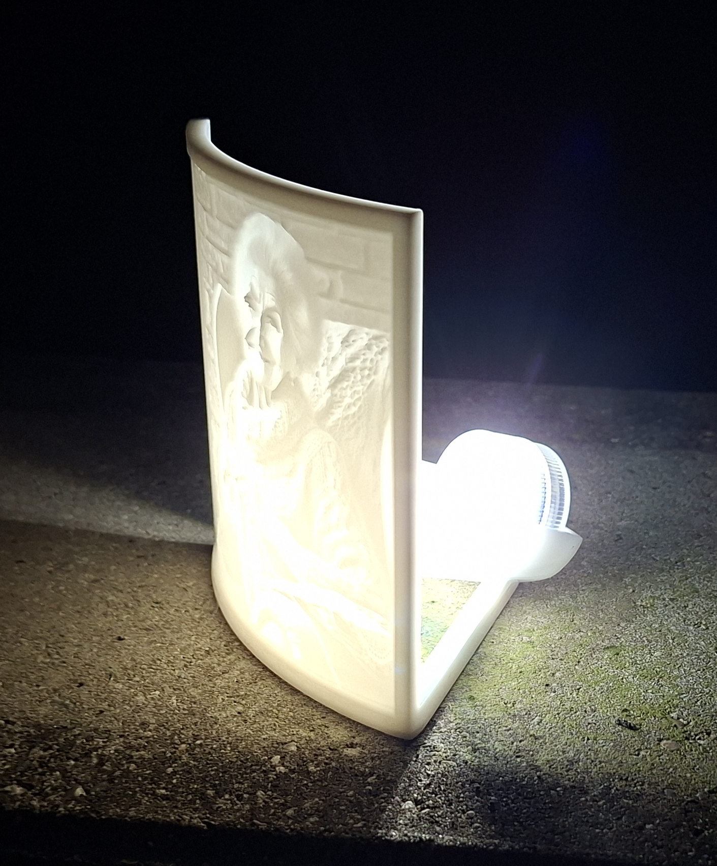Lithophan Beispiel 2