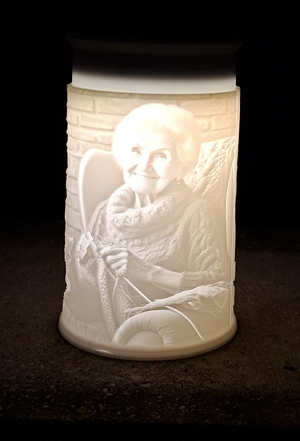 Lithophan Beispiel 3